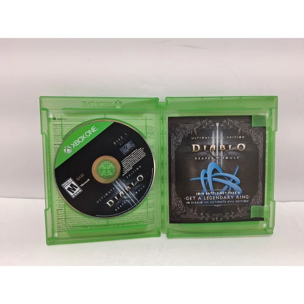 Diablo III Ultimate Evil Edition Xbox One Reaper of Souls Blizzard Entertainment